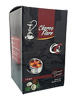 Charco Flare Coconut Charcoal Quarter Circle 112 Piece Box