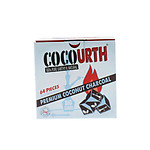 CocoUrth Coconut Charcoal Big Cube 64 Piece Box