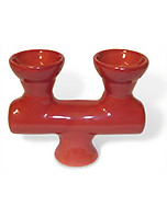 Double Head Ceramic Hookah Bowl