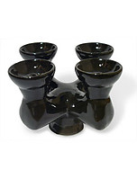 Four Head Ceramic Hookah Bowl