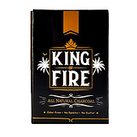 King of Fire Coconut Charcoal Cube 72 Piece Box