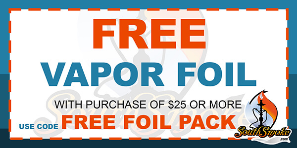 Free Hookah Foil Promotion