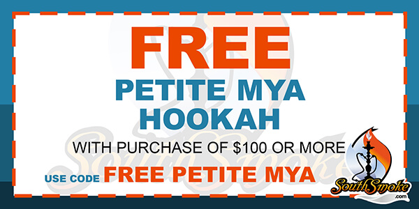 Free Petite Mya Hookah Promotion