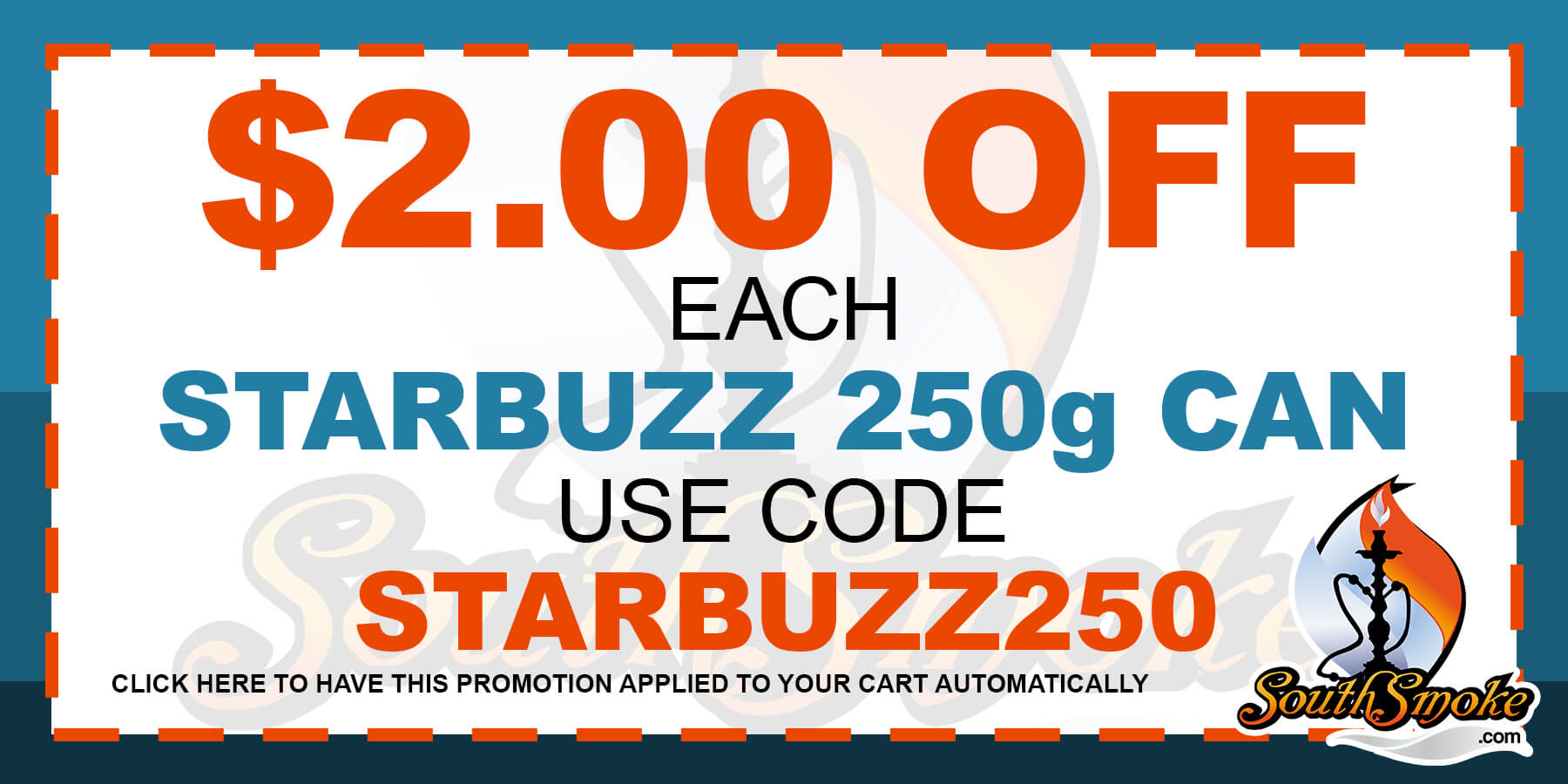 Starbuzz Tobacco 250g Coupon