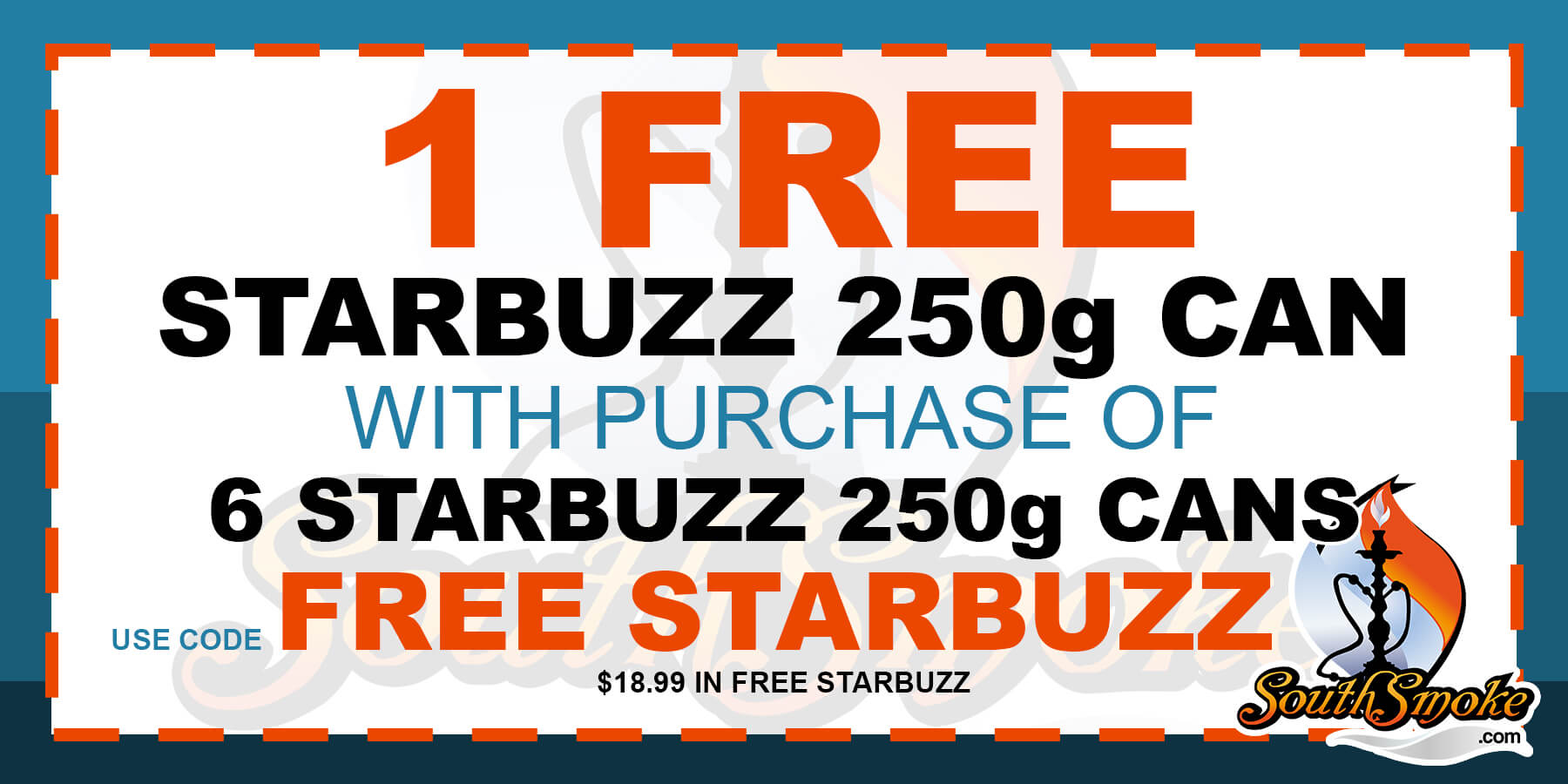 Starbuzz Tobacco 250g Free Coupon