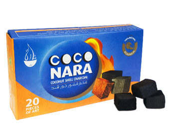 CocoNara Coconut Charcoal 20 Piece Box