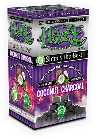 Haze Coconut Charcoal Flat 108 Piece Box