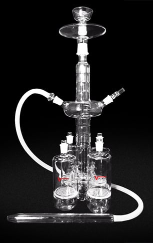 The Titan IV Glass Hookah