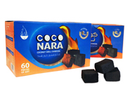 CocoNara Coconut Charcoal 60 Piece Box